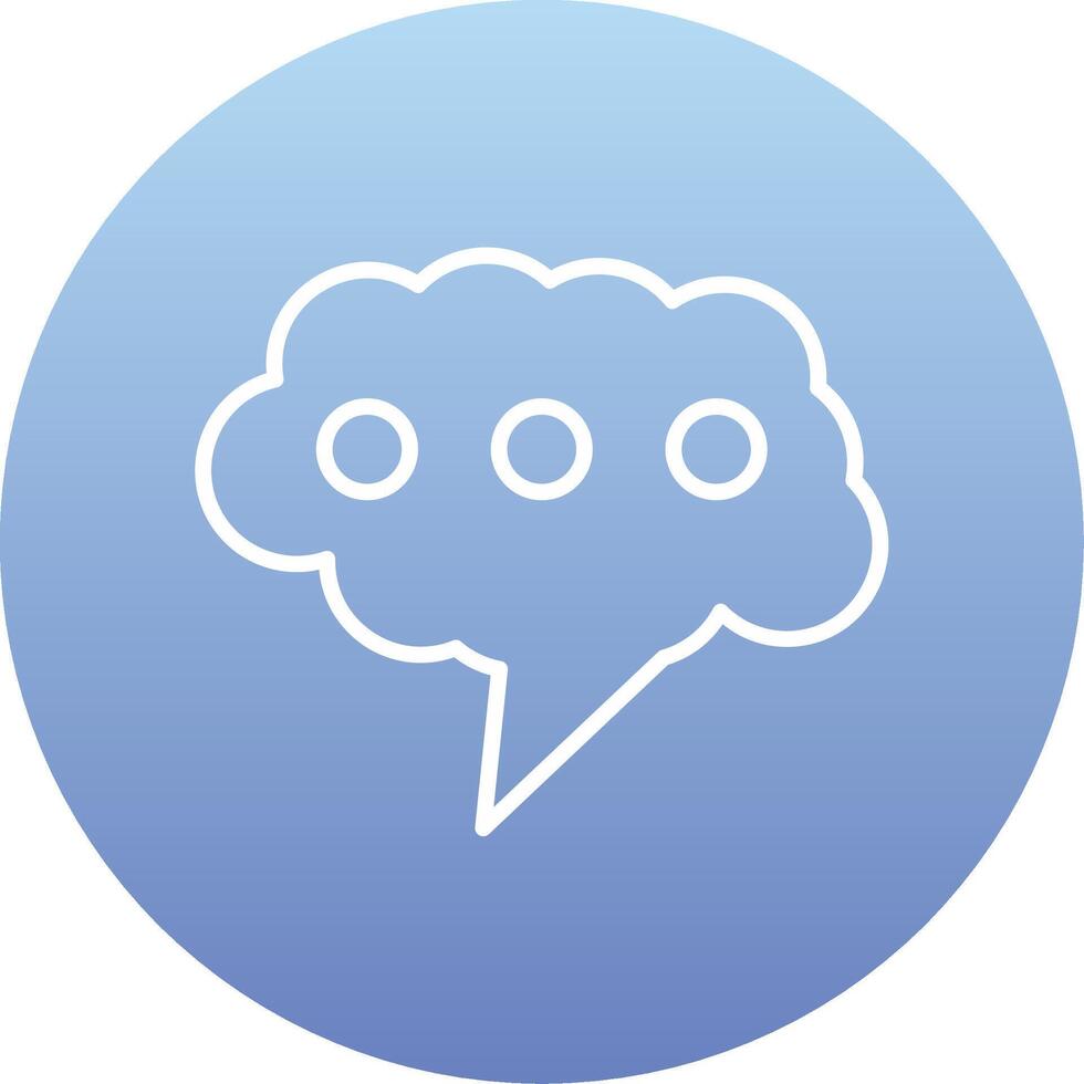 Bubble Chat Vector Icon