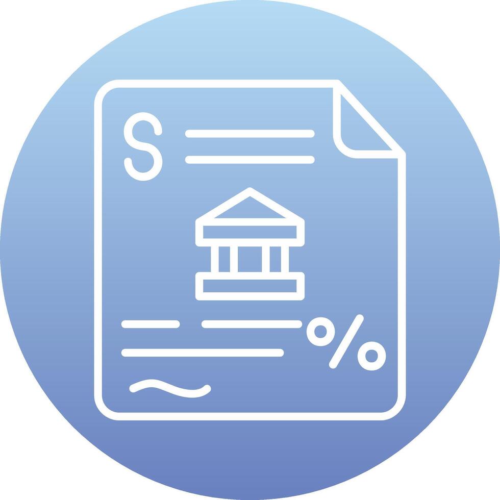 Loan Vector Icon