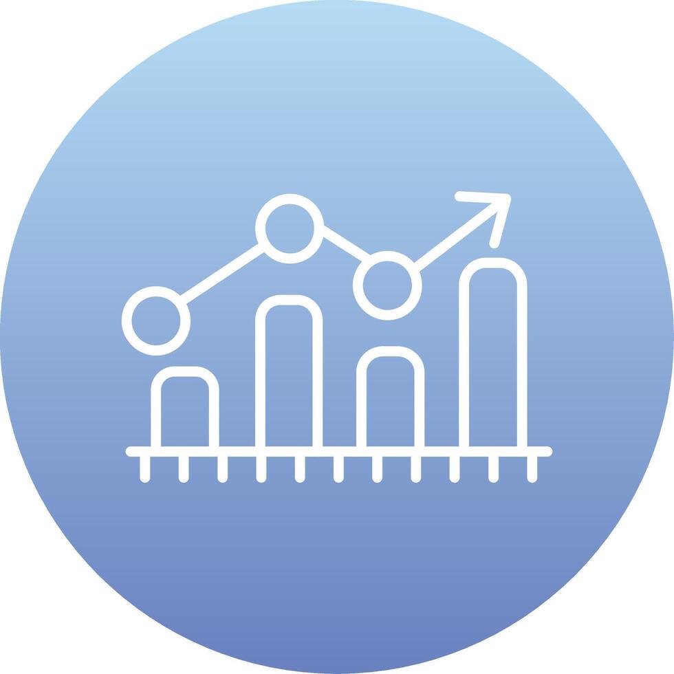 Bar Chart Vector Icon