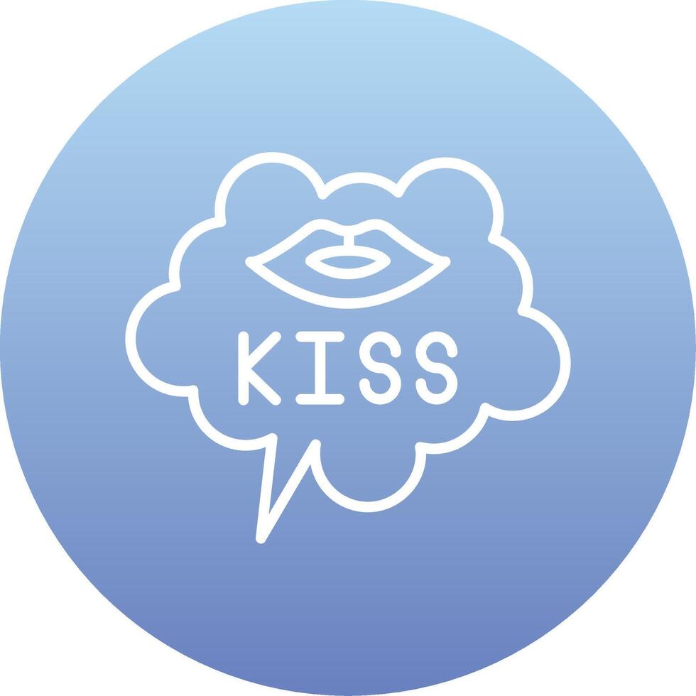 Kiss Vector Icon