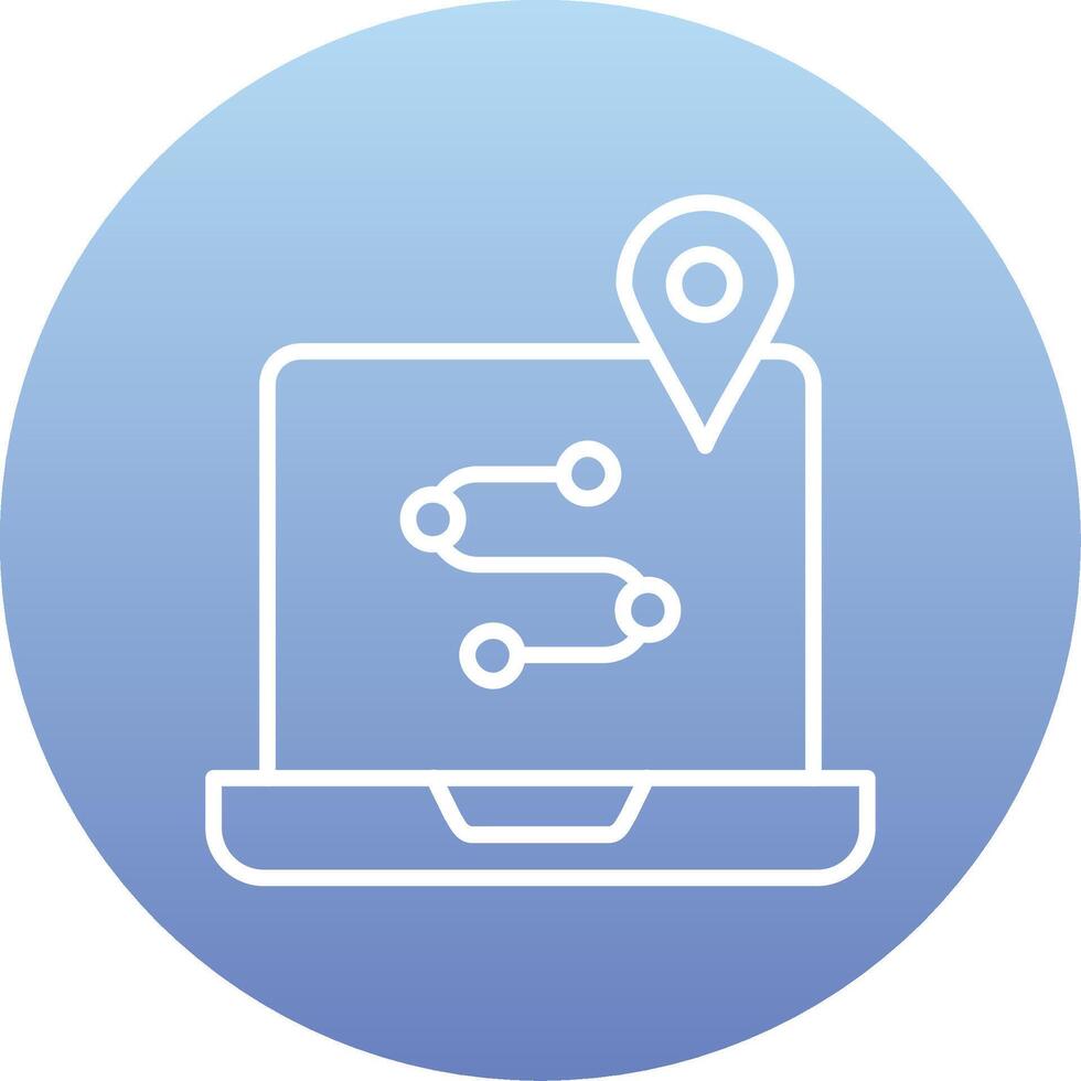 Tracking Vector Icon