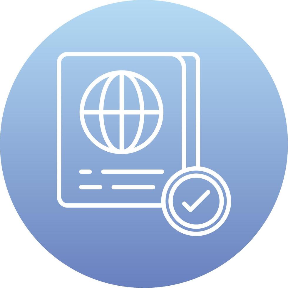 Passport Vector Icon