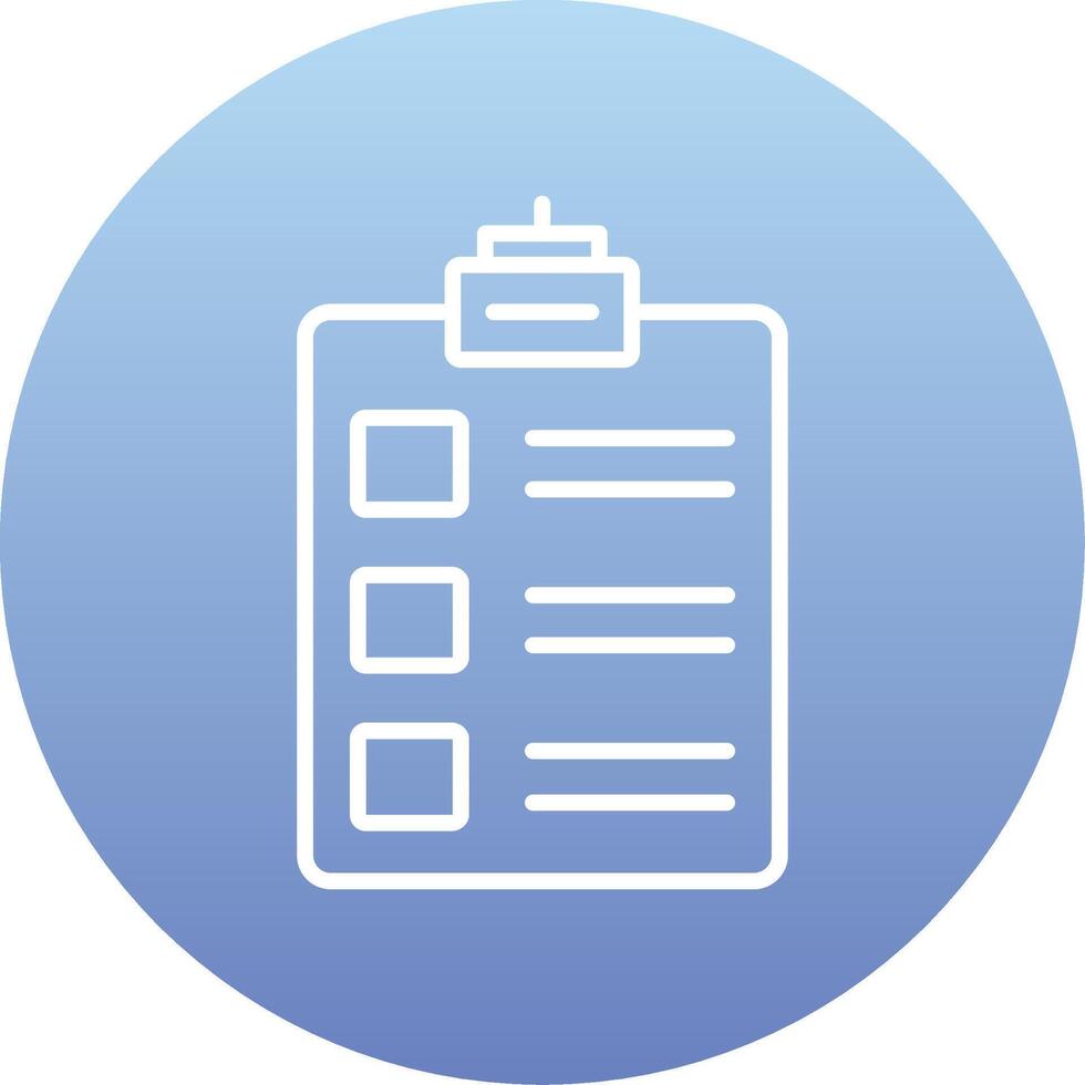 Check List Vector Icon