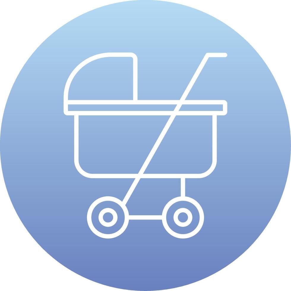 Stroller Vector Icon