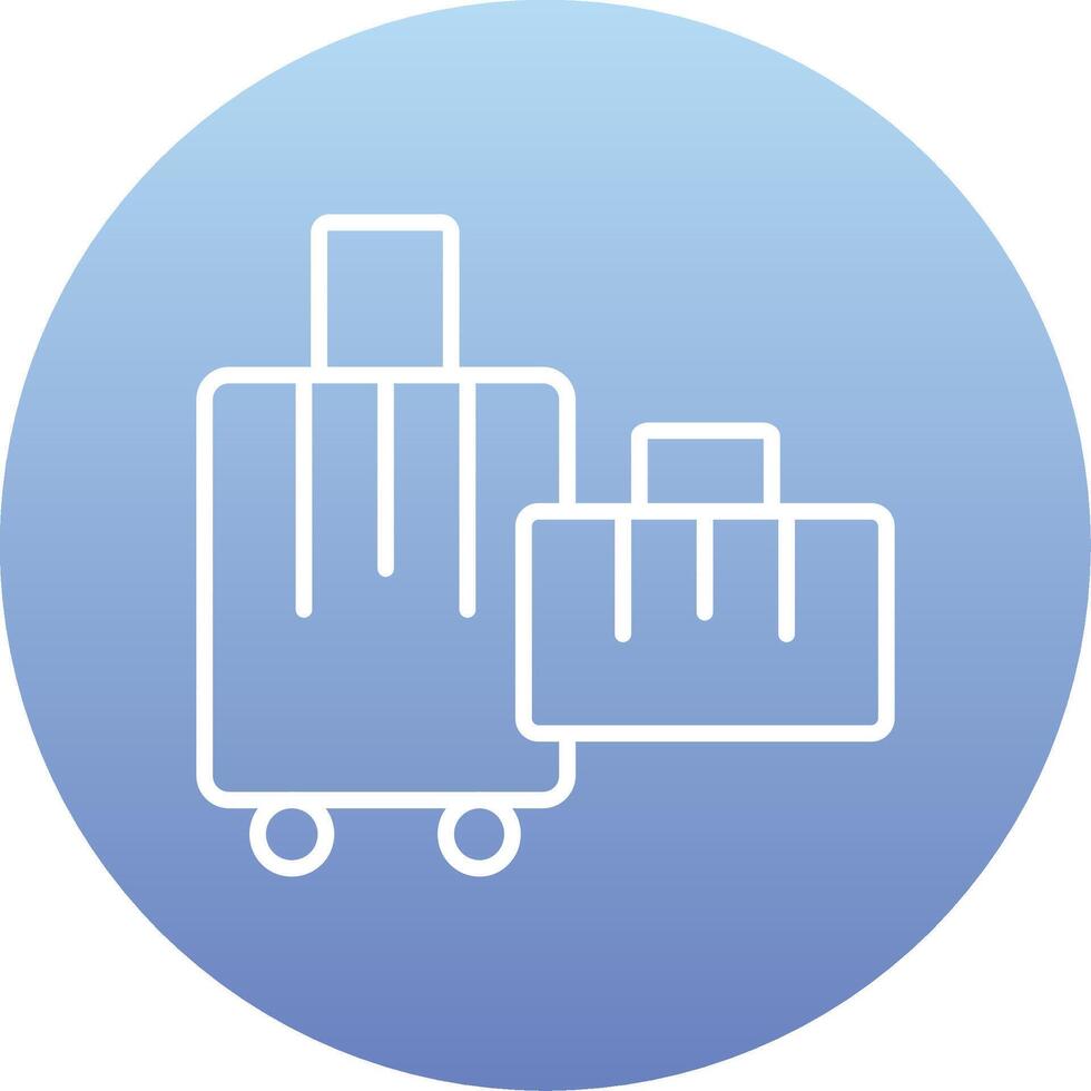 Luggage Vector Icon