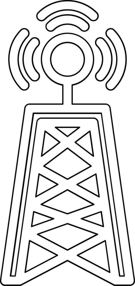 Broadcast Vector Icon