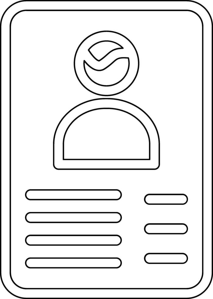 Profile Vector Icon