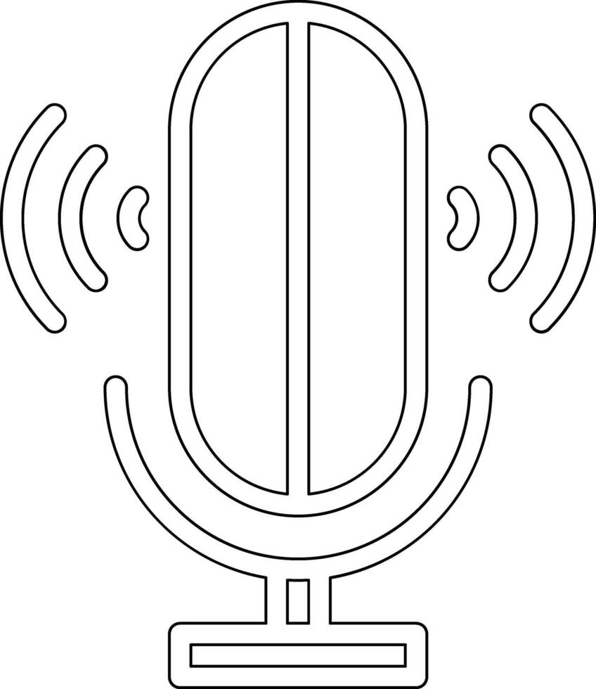 Voice Control Vector Icon