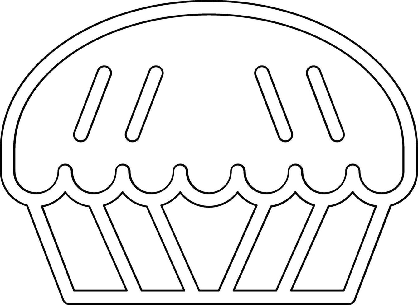 Cherry Pie Vector Icon