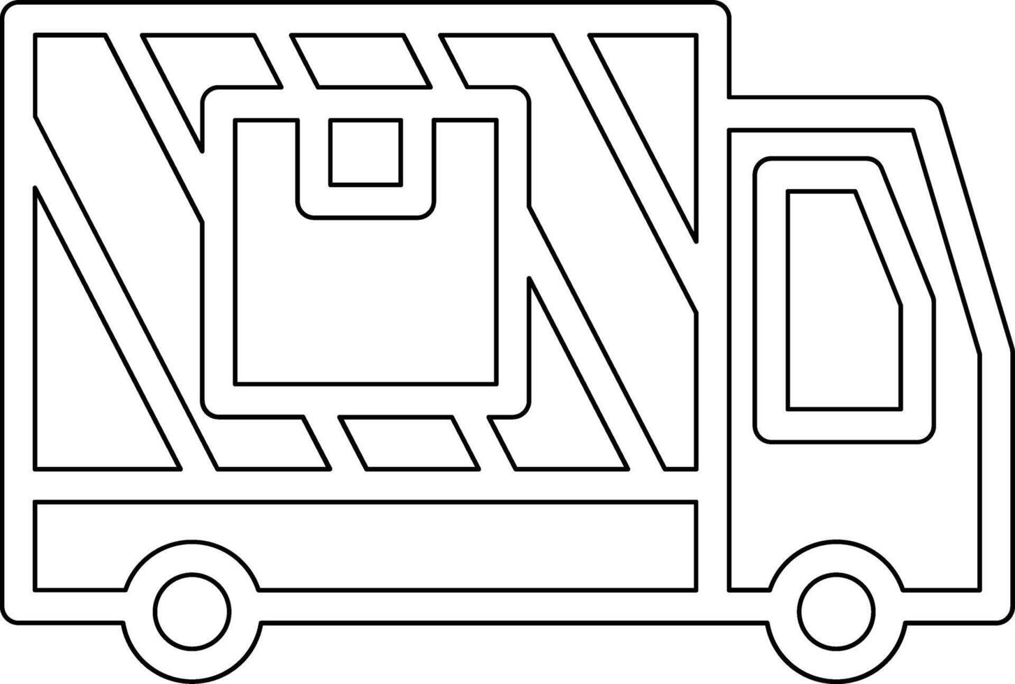Delivery Truck Vector Icon
