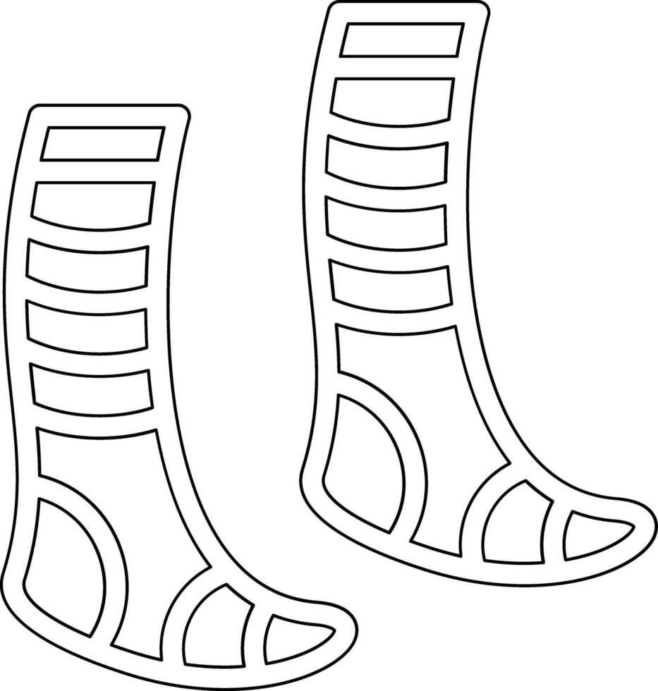 Socks Vector Icon