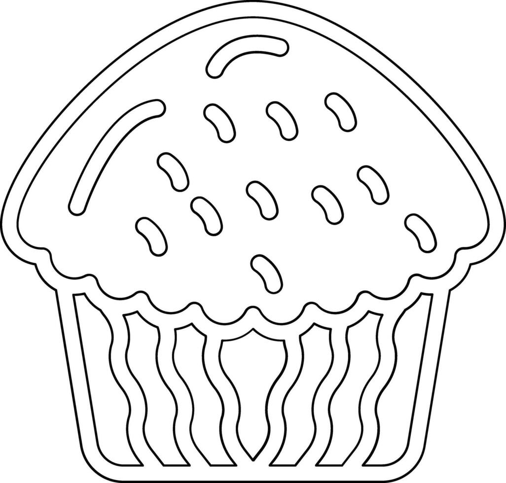 Cupcake Vector Icon