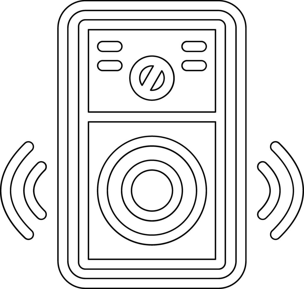 Speaker Vector Icon