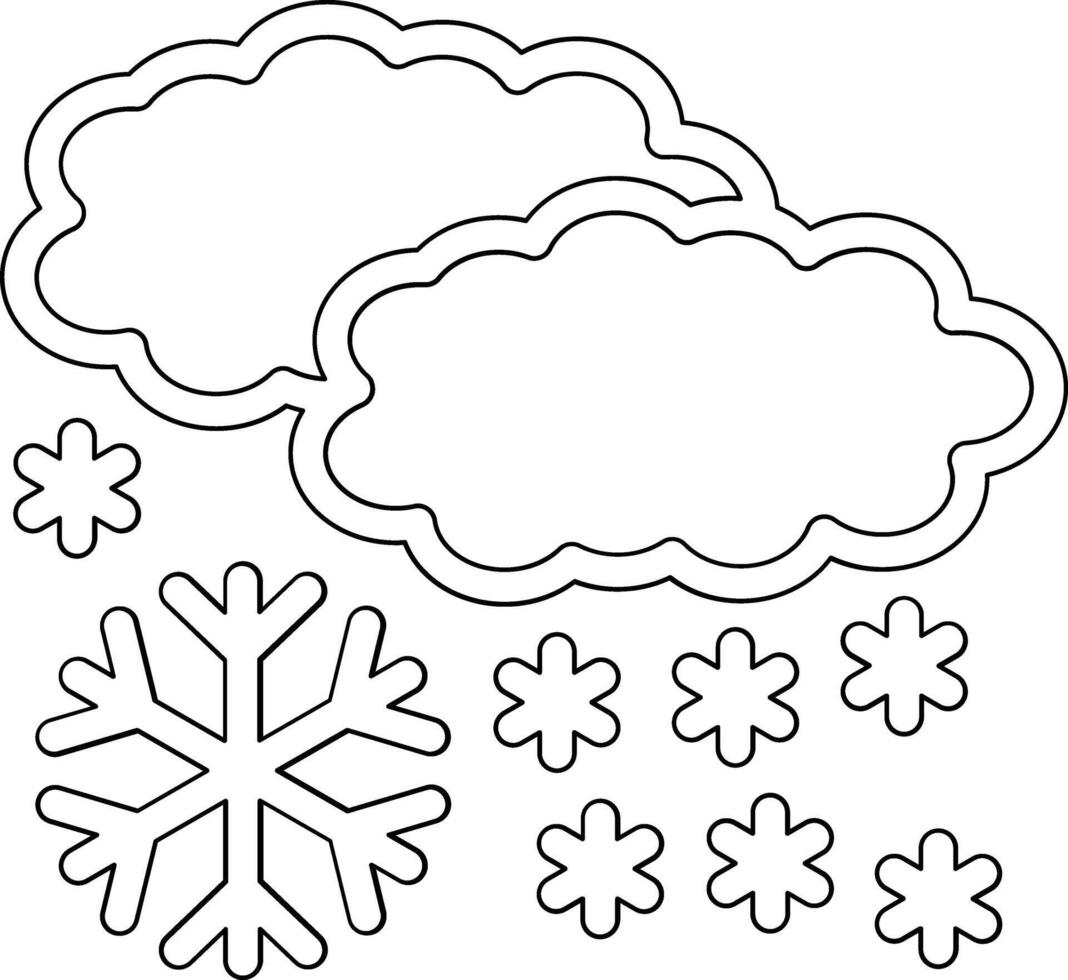 Snowy Vector Icon