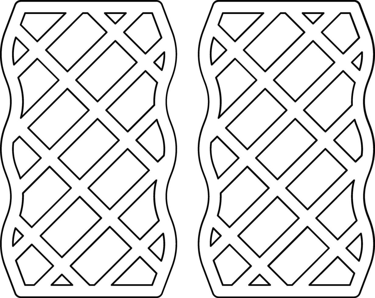 Wafers Vector Icon