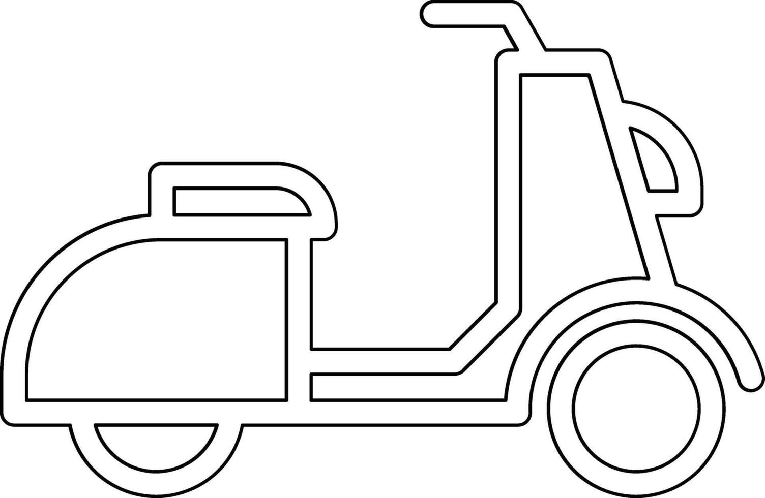 Scooter Vector Icon
