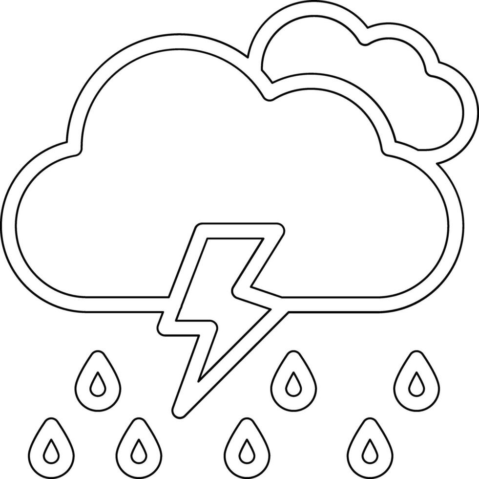 Storm Vector Icon