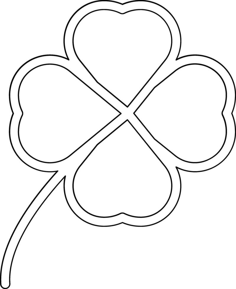Clover Vector Icon
