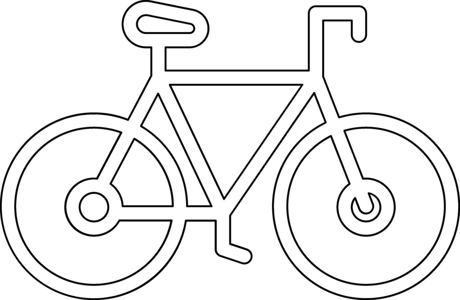 Spring Bike Vector Icon
