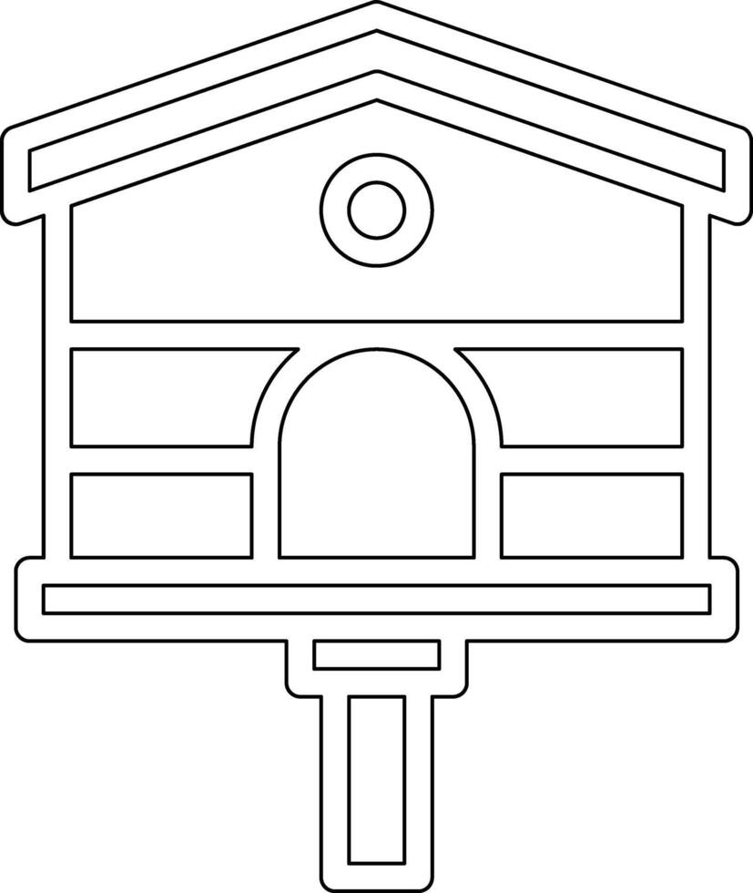 Birds House Vector Icon