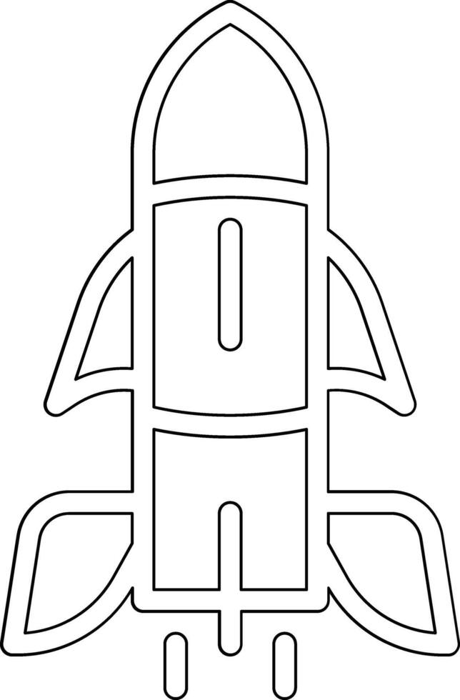 Army Rocket Vector Icon