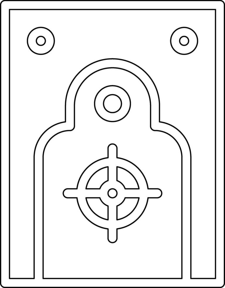 Army Target Vector Icon
