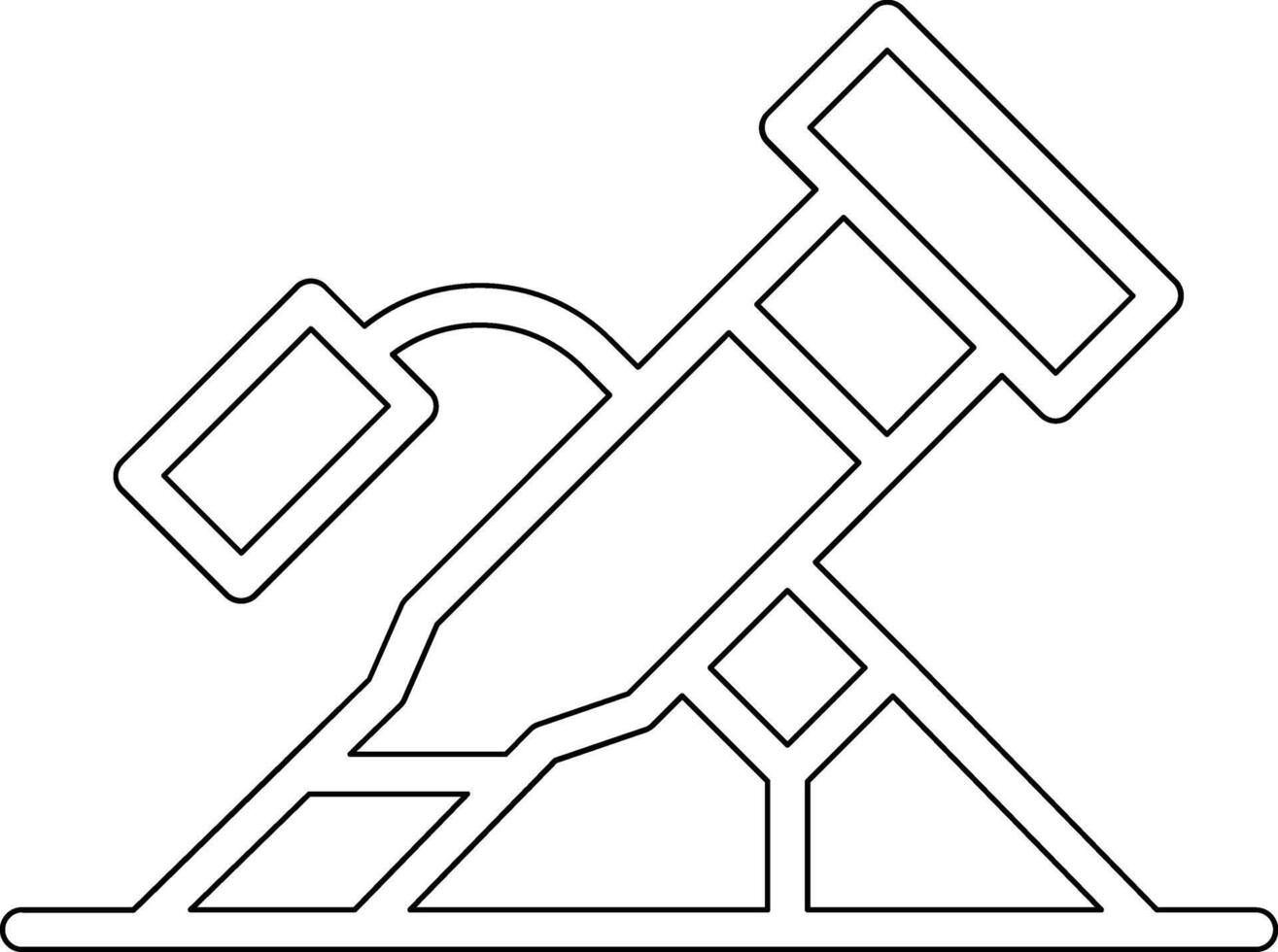 Army Mortar Vector Icon