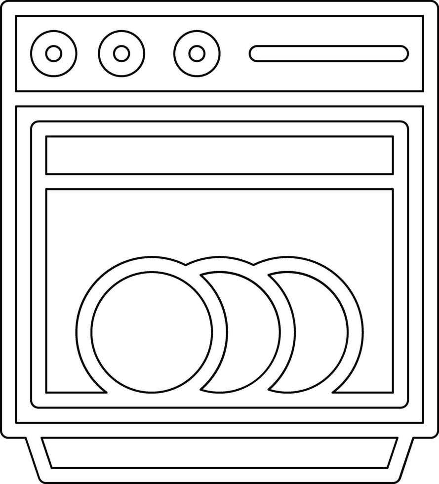 Dishwashing Vector Icon