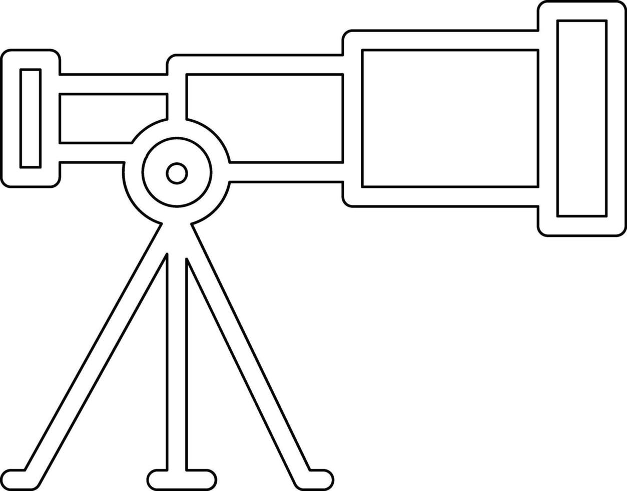 Telescope Vector Icon