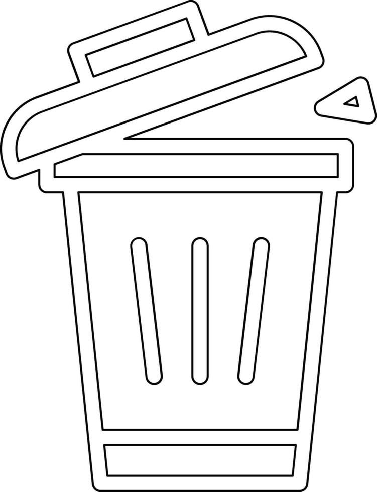 Garbage Cleaning Vector Icon