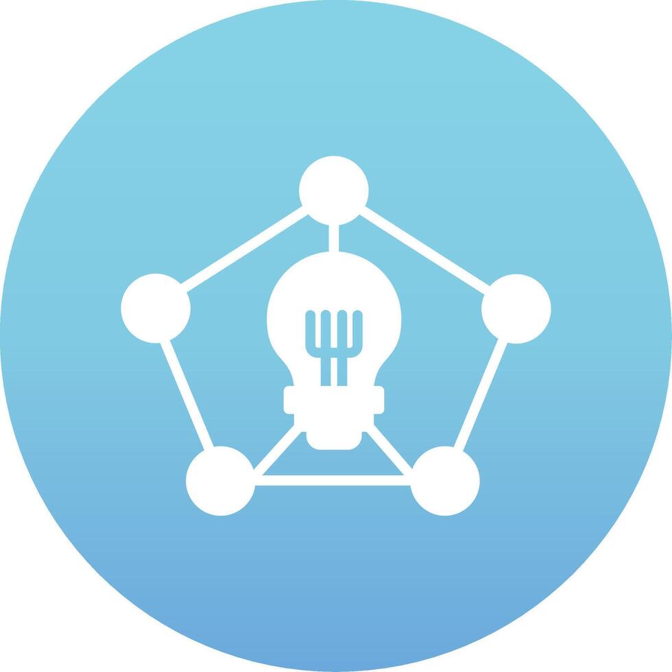 Mind Mapping Vector Icon