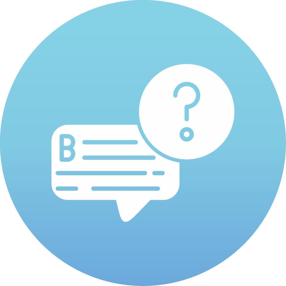 Question Vector Icon