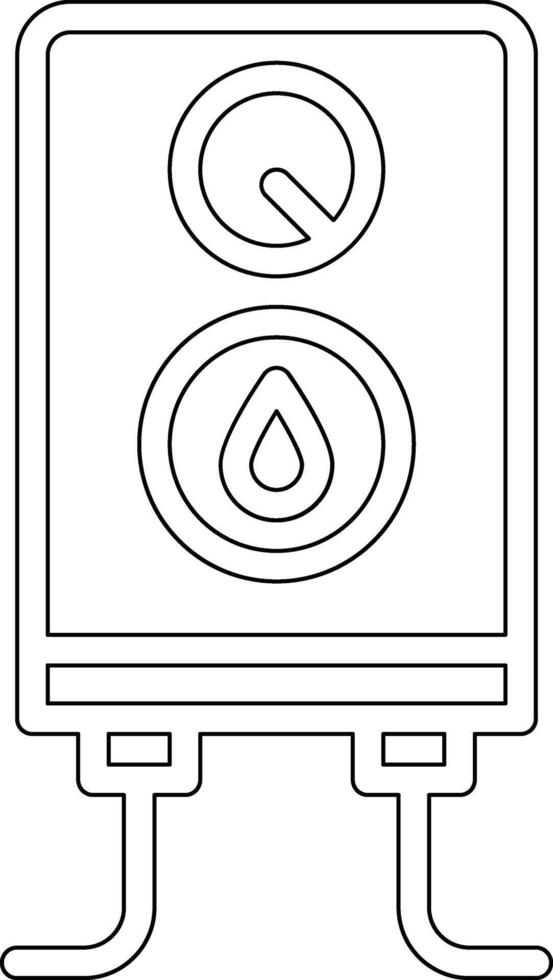 Water Boiler Vector Icon