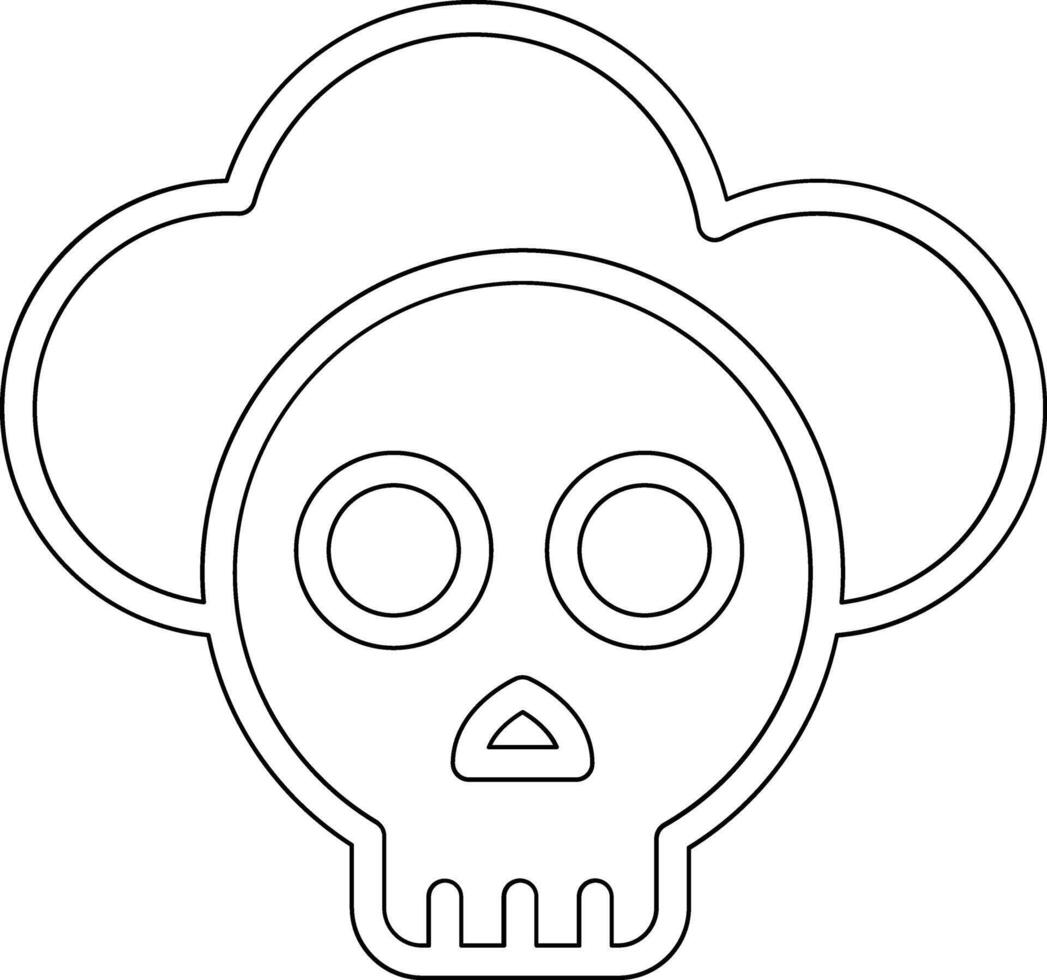 Cloud Virus Vector Icon