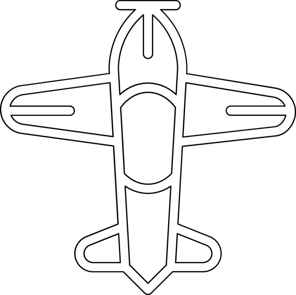 Monoplane Vector Icon