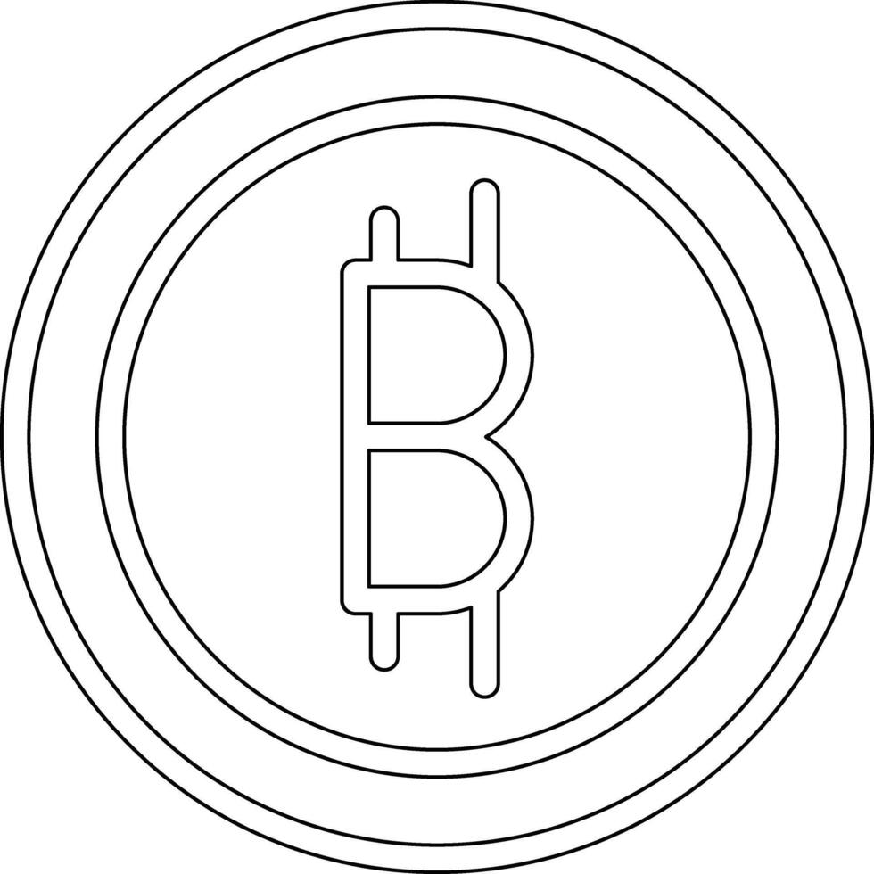 Bitcoin Vector Icon