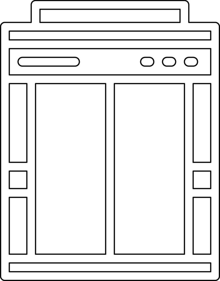 Boarding Gate Vector Icon