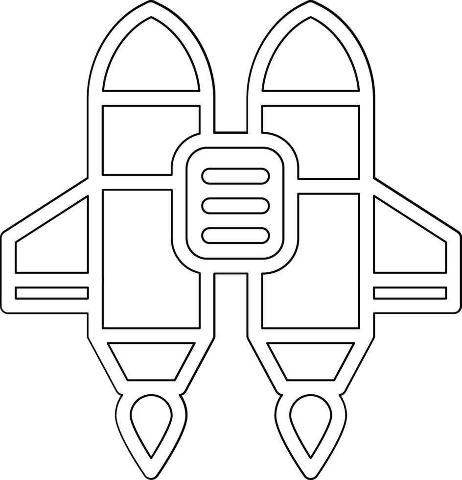 Jetpack Vector Icon