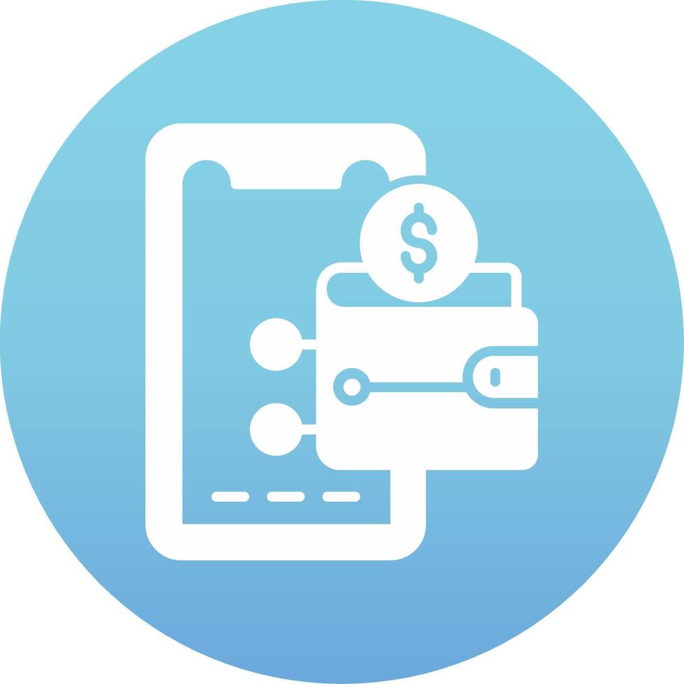 Digital Wallet Vector Icon