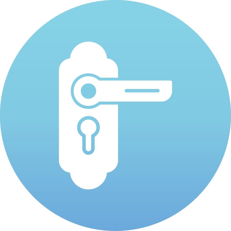 Door Knob Vector Icon