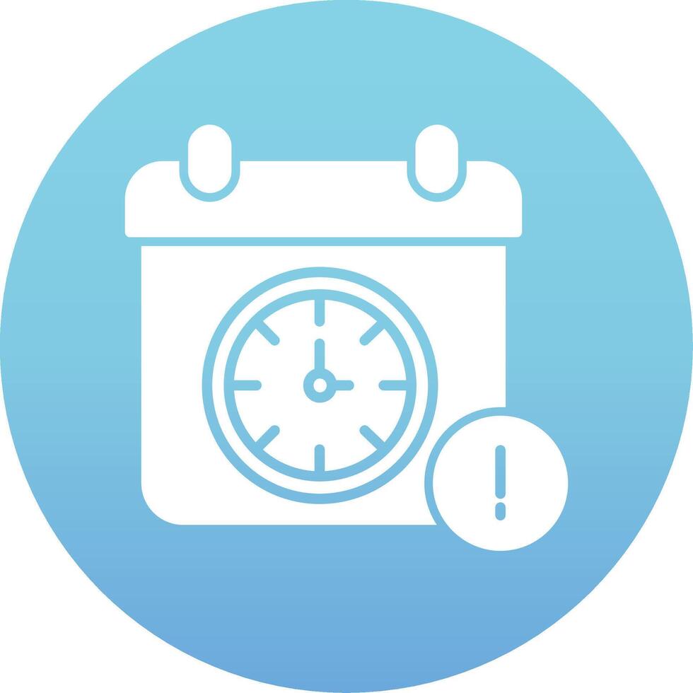 Deadline Vector Icon