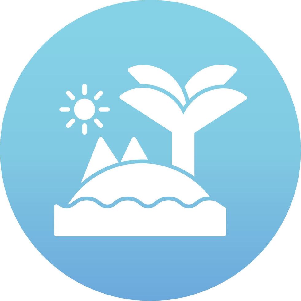 Island Vector Icon