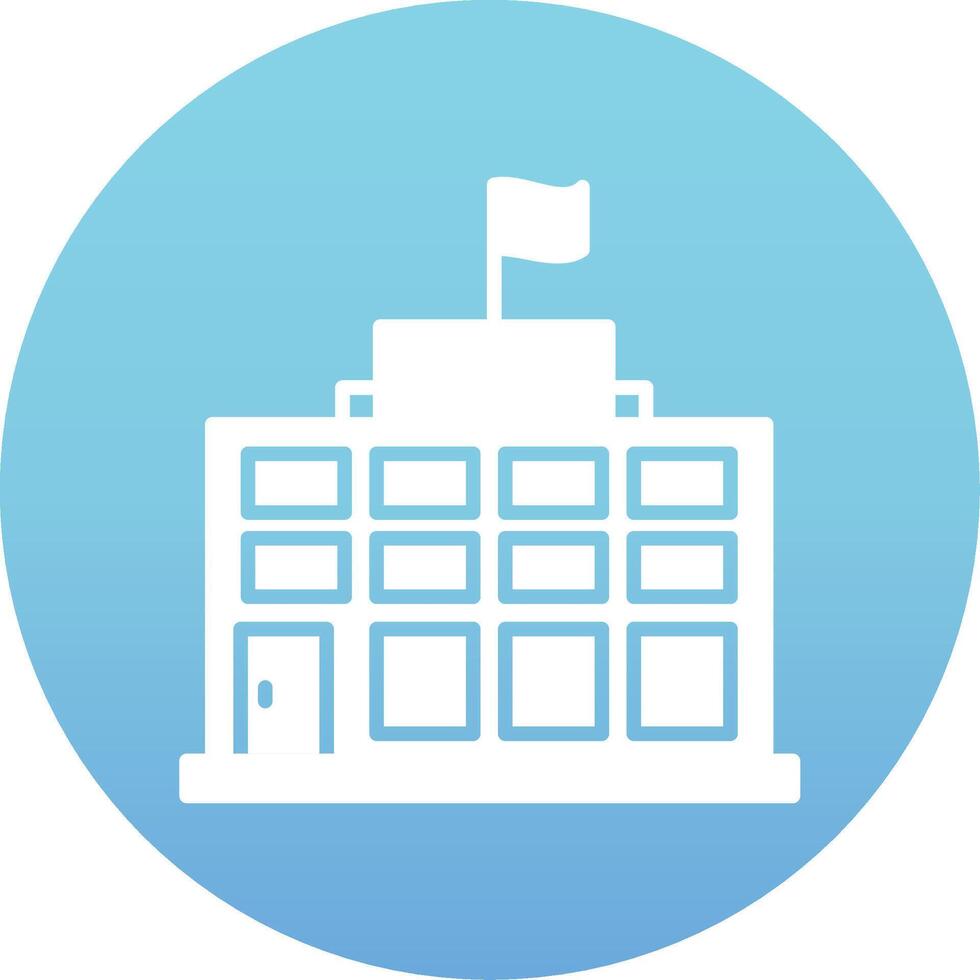 Embassy Vector Icon