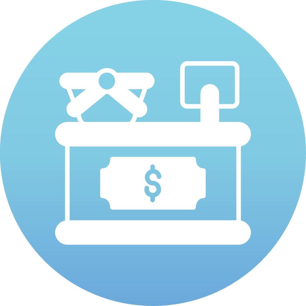 Cashier Vector Icon