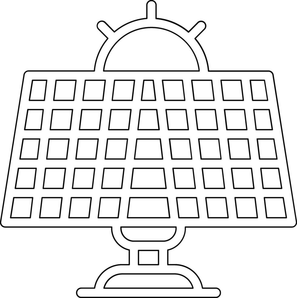 Solar Energy Vector Icon