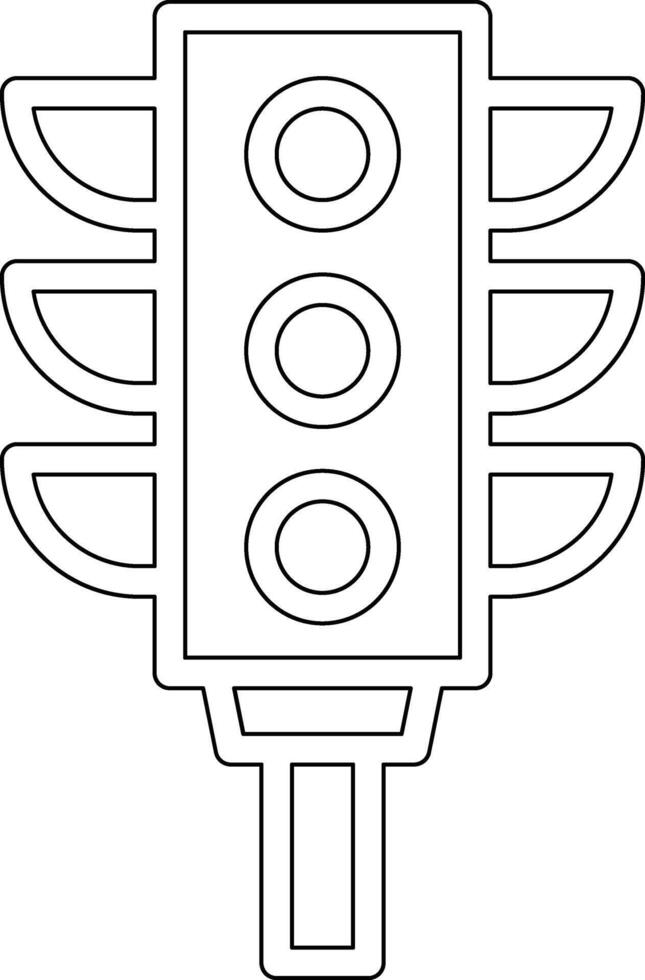 Traffic Control Vector Icon