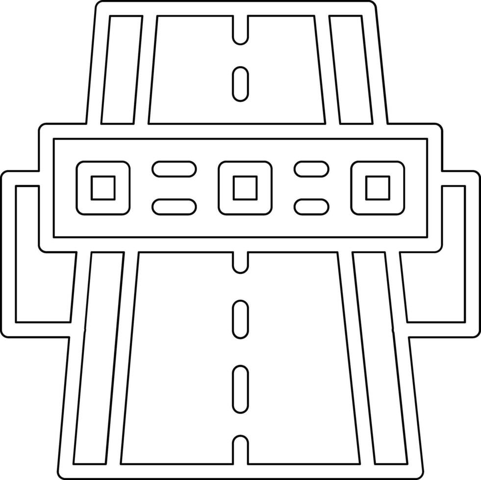 Highway Vector Icon