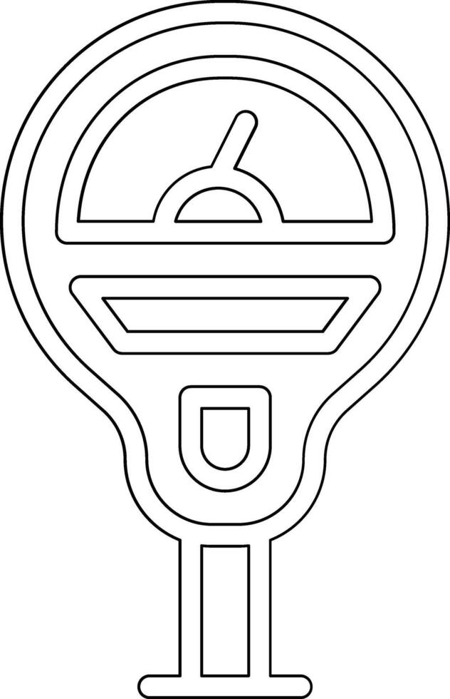 Parking Meter Vector Icon
