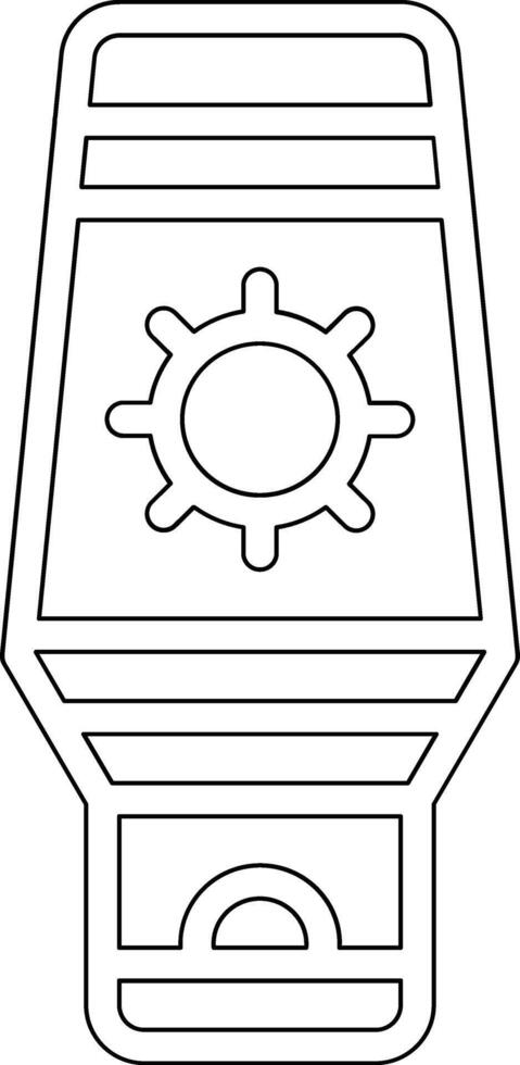 icono de vector de crema solar