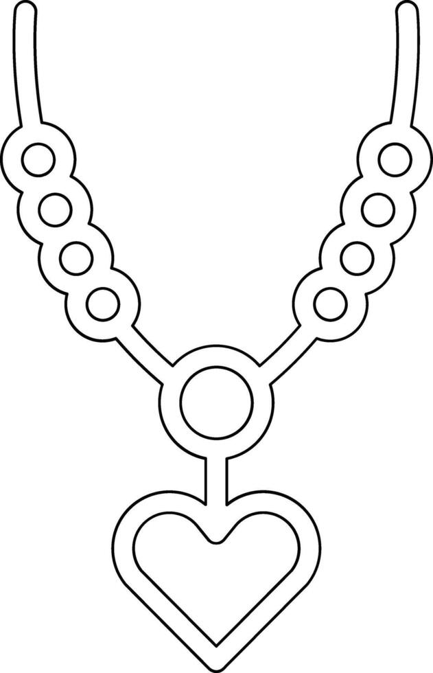 icono de vector de collar